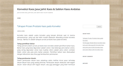 Desktop Screenshot of konveksiandalas.com