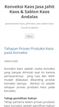 Mobile Screenshot of konveksiandalas.com